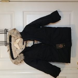 Abercrombie kids black ultimate parka